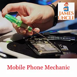 Mobile Phone Mechanic Mr. Pintu Paul in Naihati